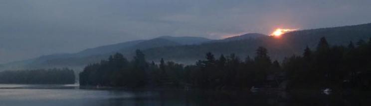 Early morning at Lake Eden