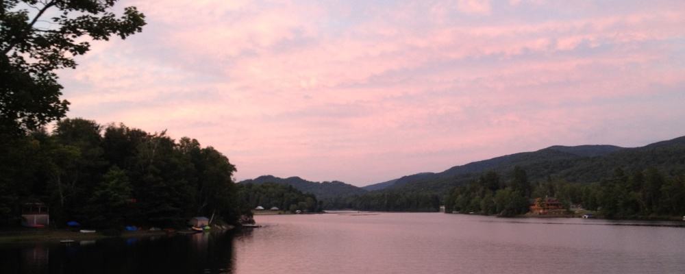 Sunset at Lake Eden